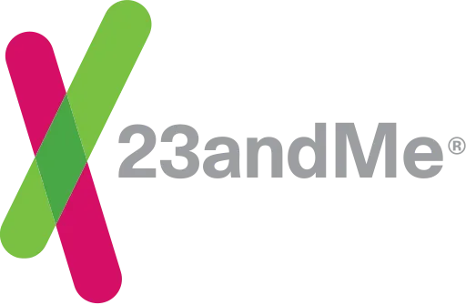 23andme logo - Healthcare organization that may share your health data