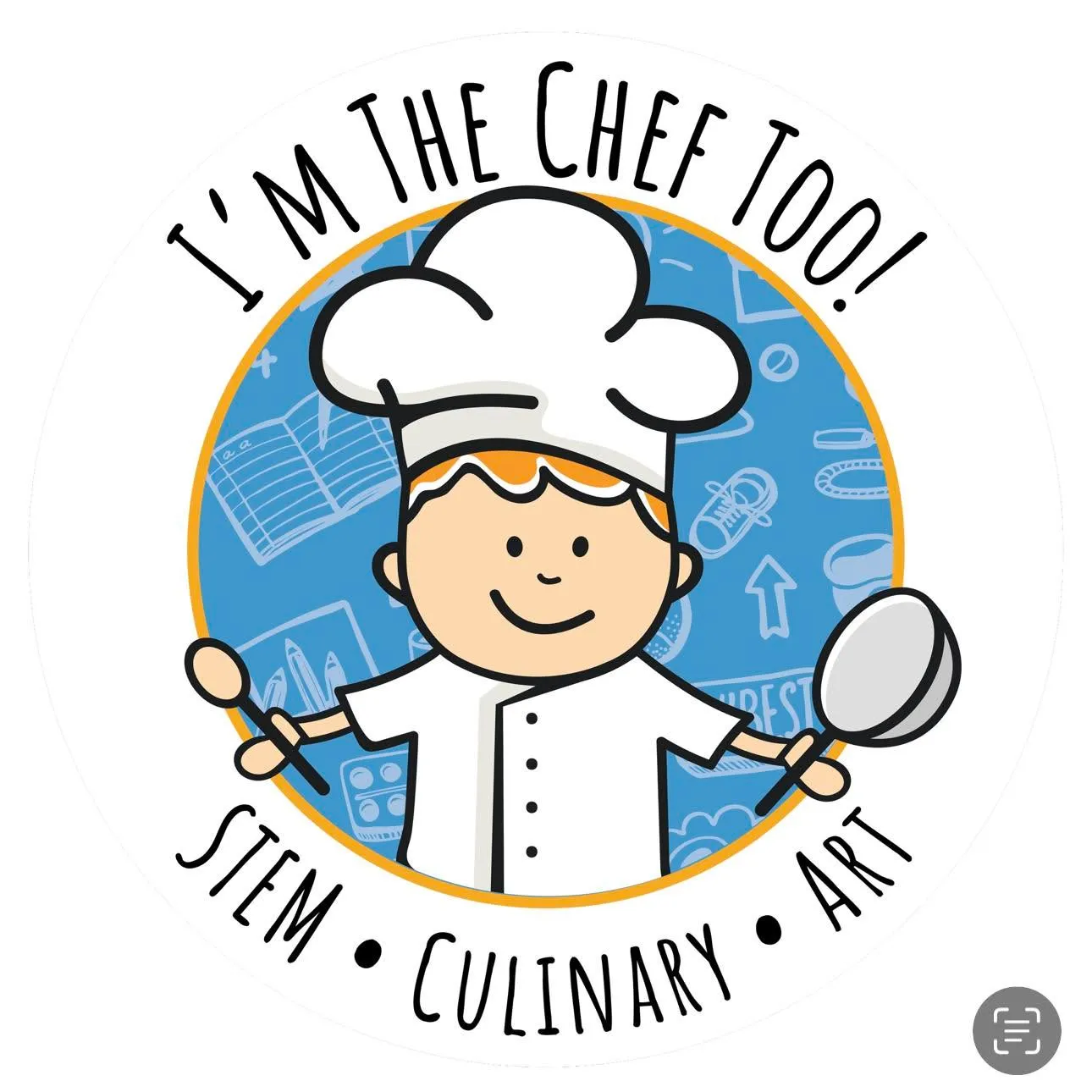 I'm The Chef Too! Logo