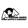 A&A Custom Shirts and Promotional Products logo