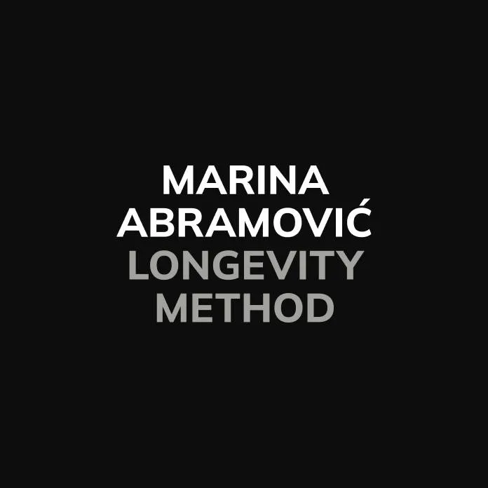 Marina Abramovi Longevity