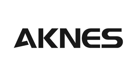 AKNES light logo