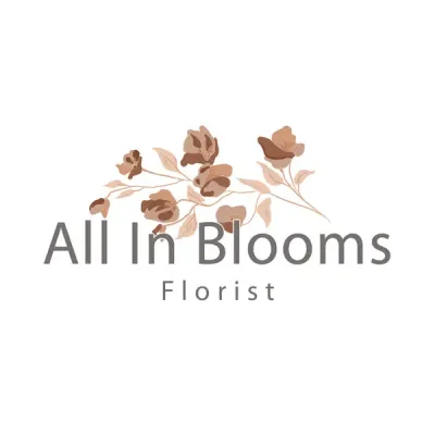 All in Blooms Florist logo