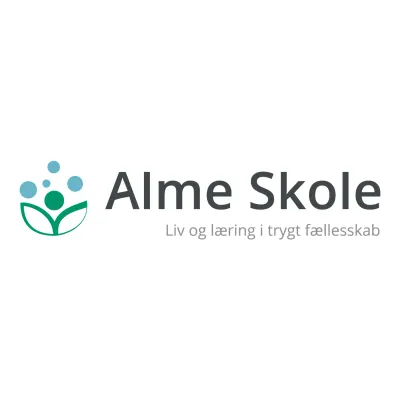 Alme Skole logo