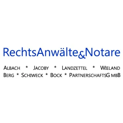 Rechtsanwälte & Notare Albach, Jacoby, Landzettel, Wieland, Berg, Schiweck, Bock Partnerschaftsg Mbb