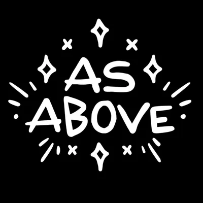 AS ABOVE logo