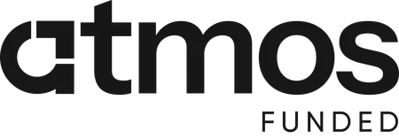 Atmos Funded light logo