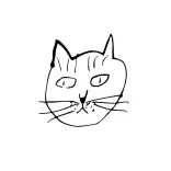 Bad Cat AI logo/icon