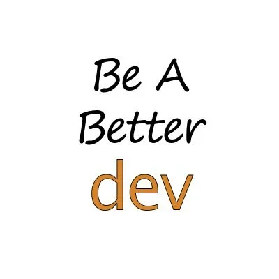 Be a Better Dev light logo