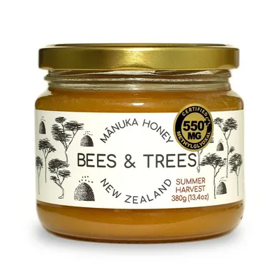 Bees  Trees Manuka Honey logo