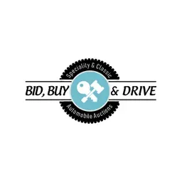 Bid, Buy, & Drive Logo
