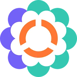 Blossom Social light logo