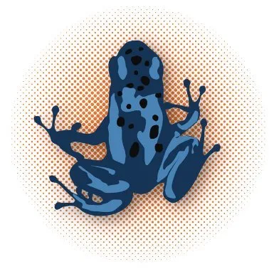 Blue Frog Logo