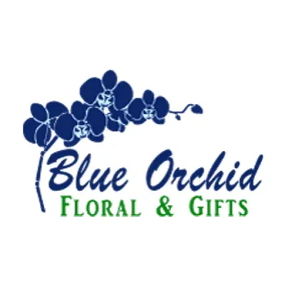 Blue Orchid Floral logo