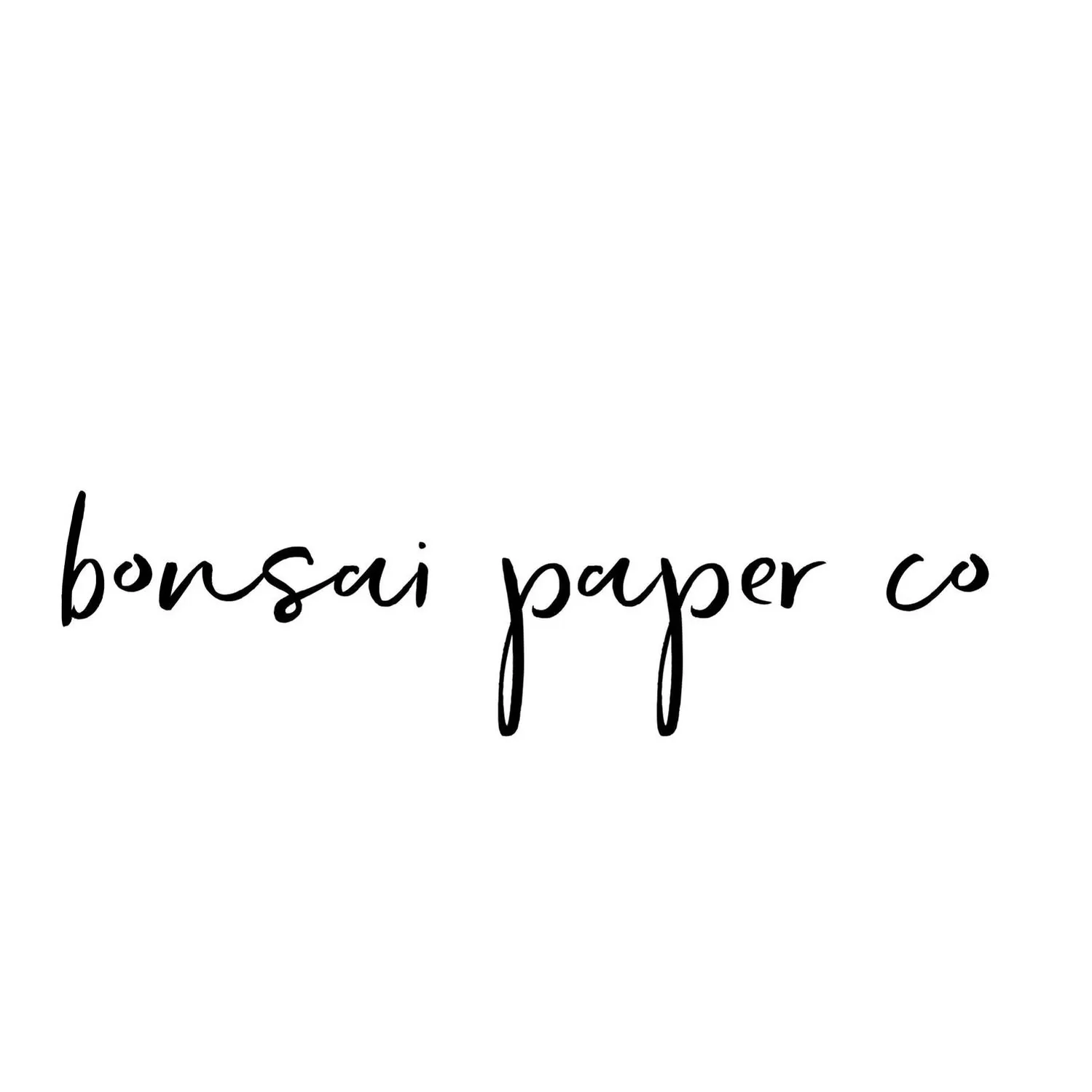 Bonsai Paper Co.