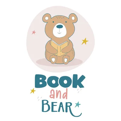 Book and Bear logo