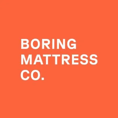 Boring Mattress Co logo