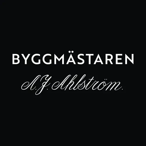 Byggm stare Anders J Ahlstr m logo