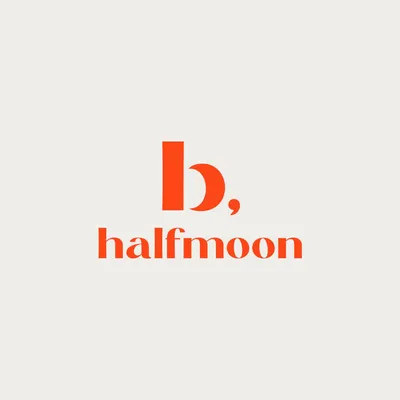 b halfmoon CA logo