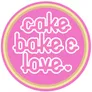 Logo Cake Bake & Love