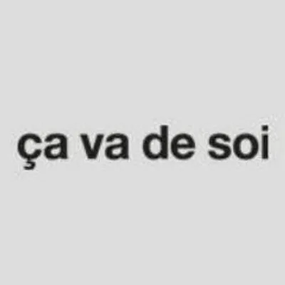 ça va de soi logo