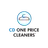 CD One Price Cleaners logo