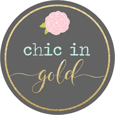 Chic in Gold logo