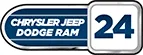 Chrysler Dodge Jeep Ram 24 logo