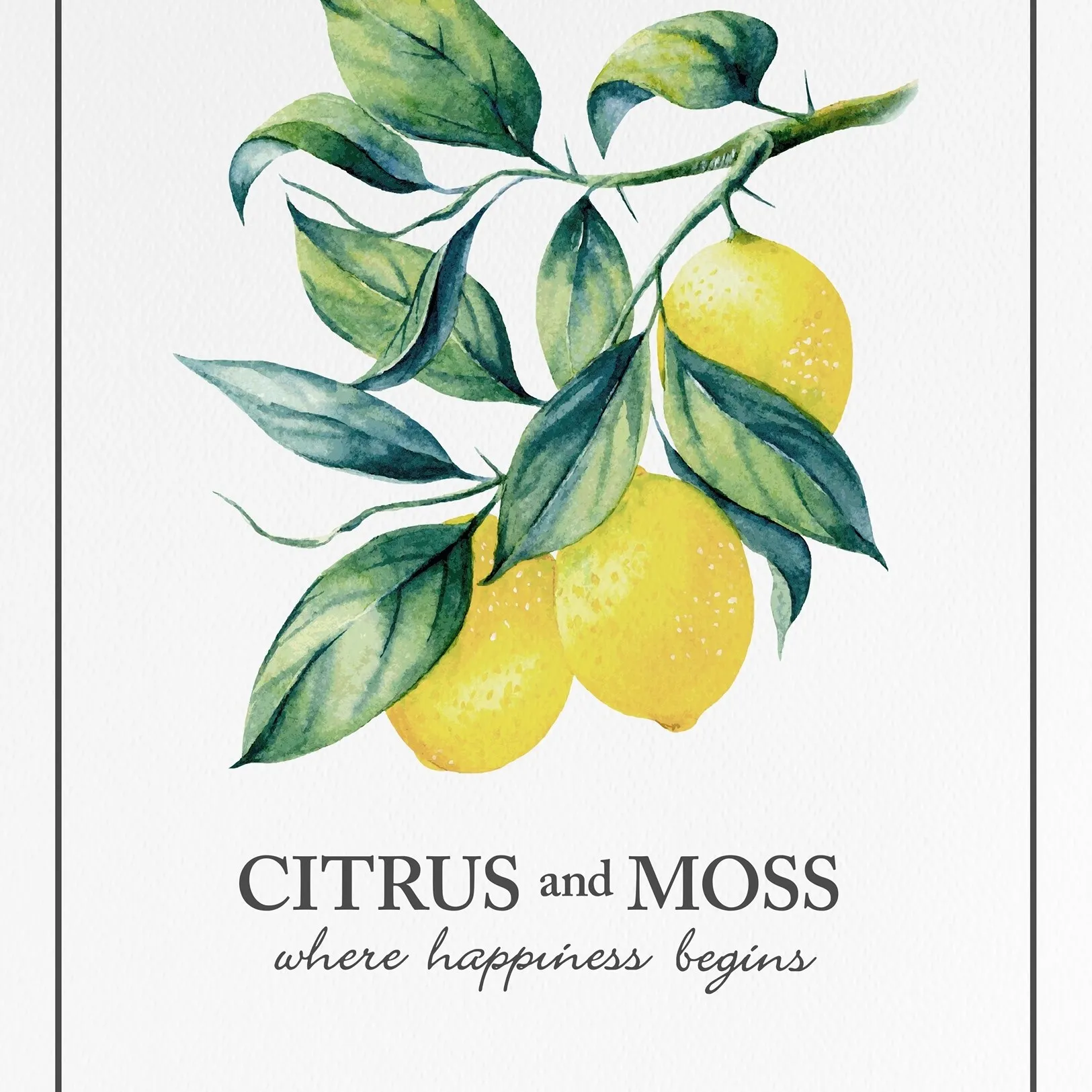 Citrus and Moss