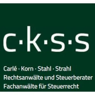 c· k· s· s Carlé · Korn · Stahl · Strahl Partnerschaft mbB Rechtsanwälte Steuerberater