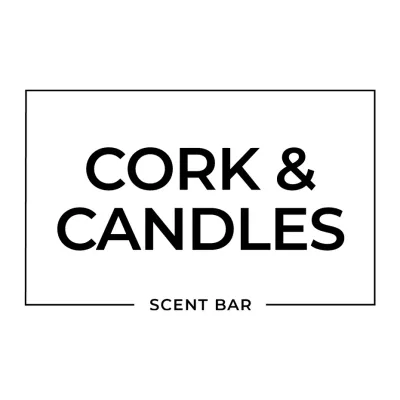 Cork and Candles franchise logo