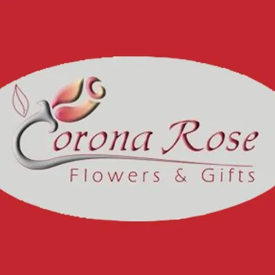 Corona Rose Flowers logo