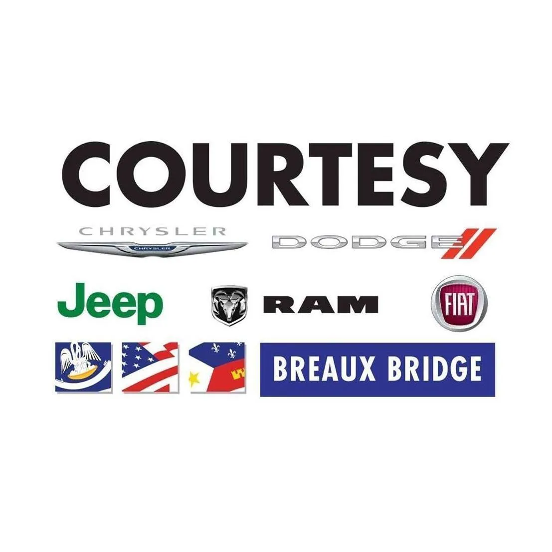 Courtesy Chrysler Dodge Jeep RAM logo