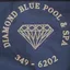 diamond blue pool & spa logo