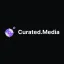 curated media logo