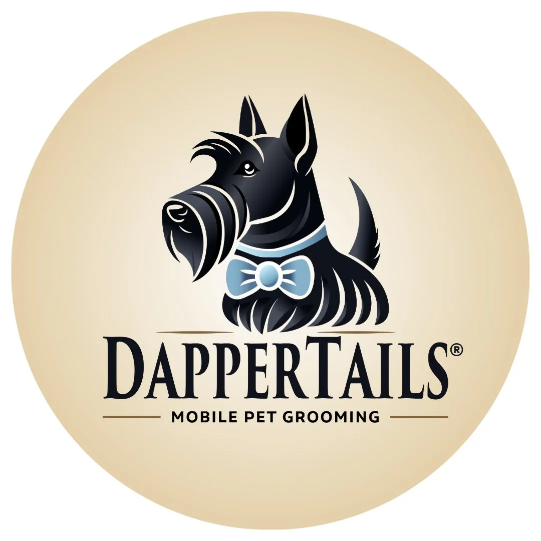 DapperTails Mobile Pet Grooming franchise logo