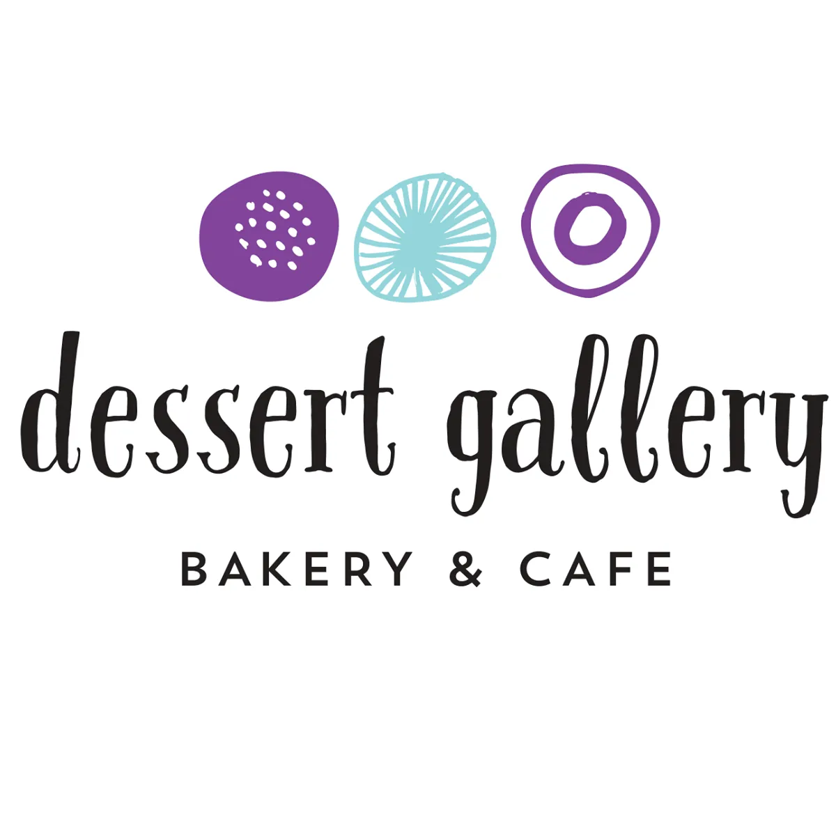 Dessert Gallery Bakery & Cafe Brand Logo