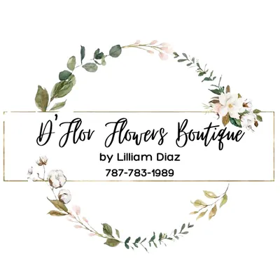 DFlor Flowers Boutique logo