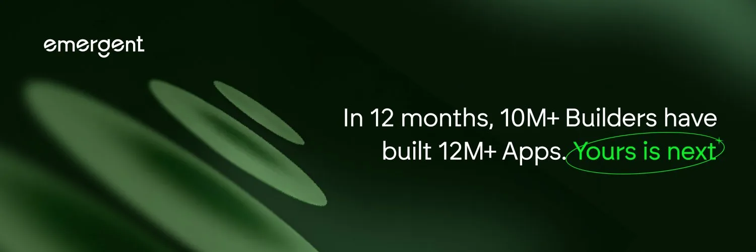 app.emergent.sh banner