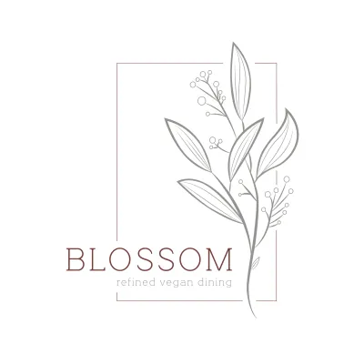 Blossom Vegan's brand icon