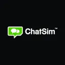 ChatSim logo