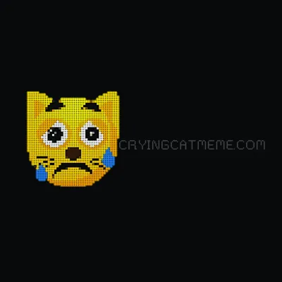 Crying cat Meme's icon