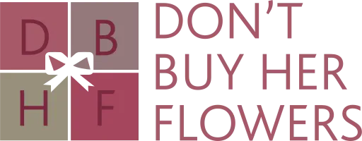 Don't Buy Her Flowers logo