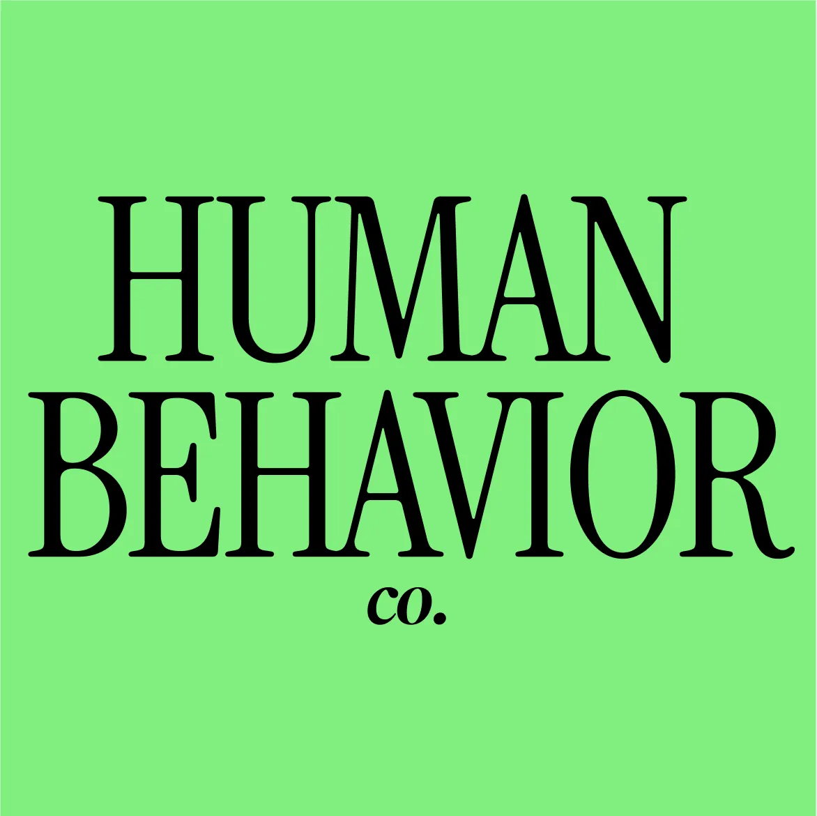 Human Behavior logo