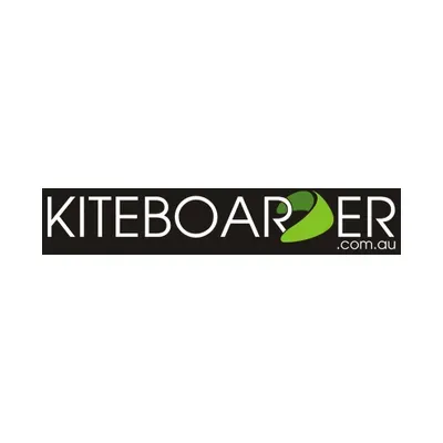 Kiteboarder's brand icon