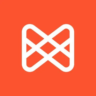 Icona astratta che rappresenta sicurezza e connessione