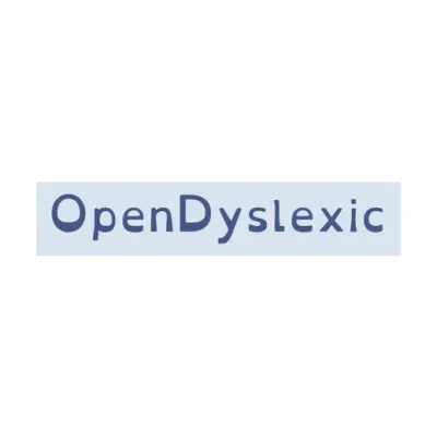 OpenDyslexic's icon