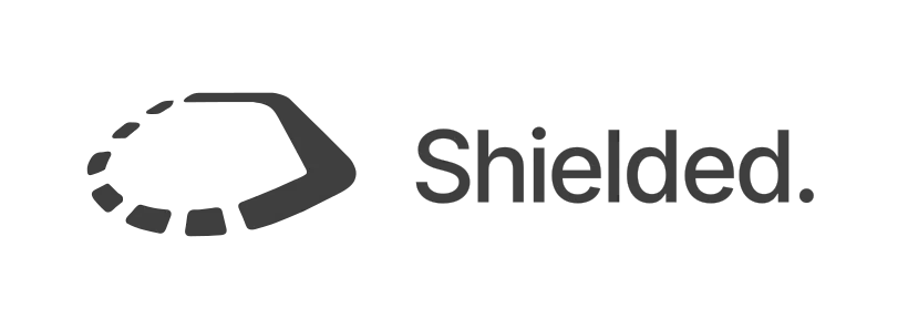 Shielded logo