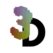True3D logo
