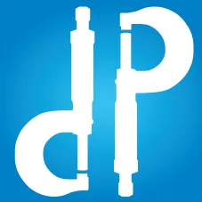 D.P. Tool & Machine Logo