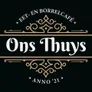 Logo Eet- en borrelcafé Ons Thuys